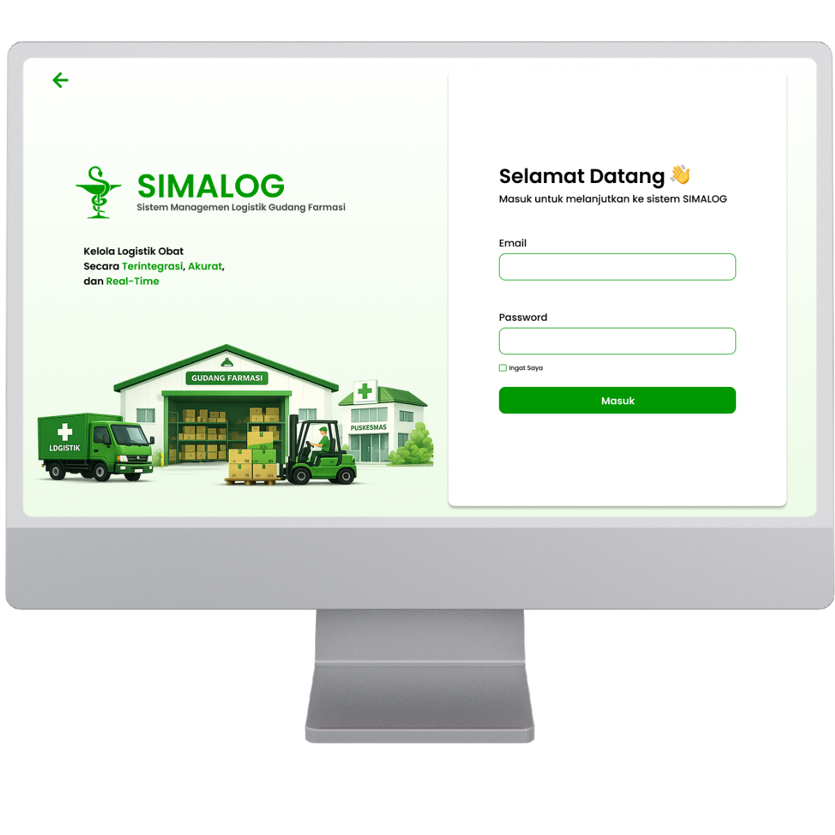 Dashboard SIMALOG